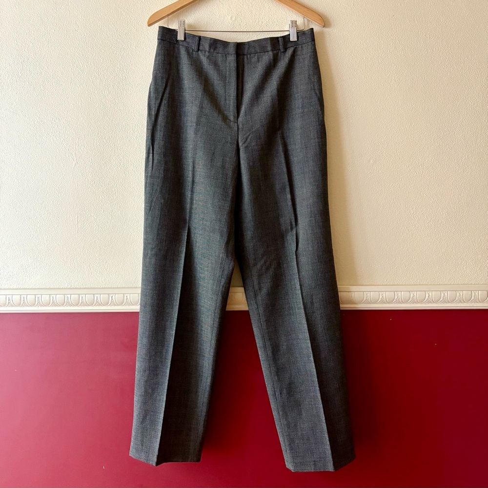 Rafaella charcoal gray‎ wool blend dress pants